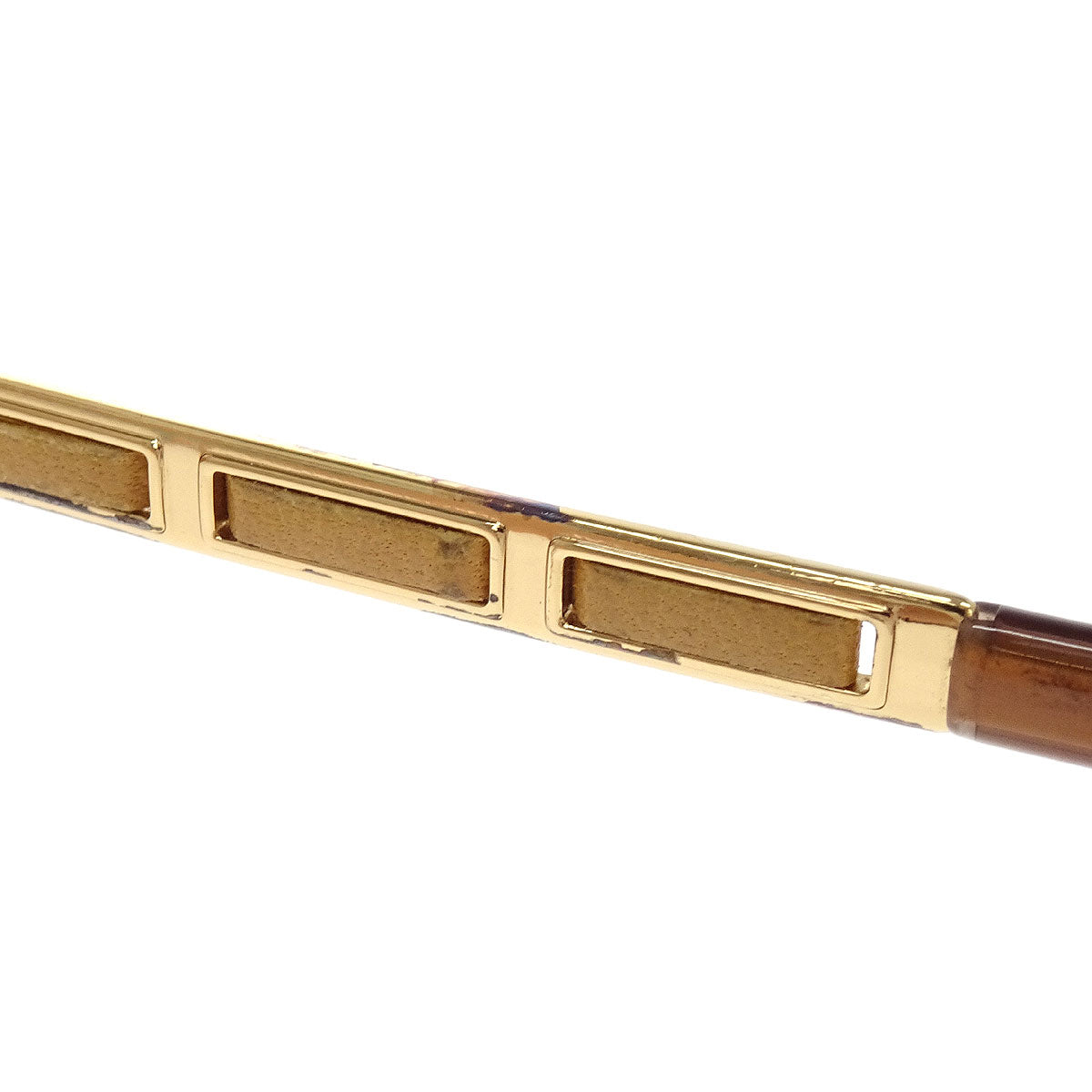 Chanel Sunglasses Eyewear Brown 65□15 120 Small Good
