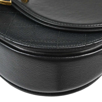 Chanel Black Calfskin Coco Curve 2way Shoulder Handbag