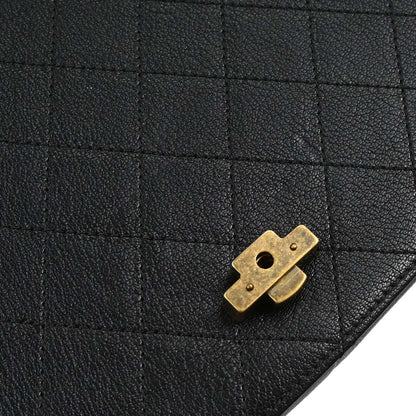Chanel Black Calfskin Coco Curve 2way Shoulder Handbag