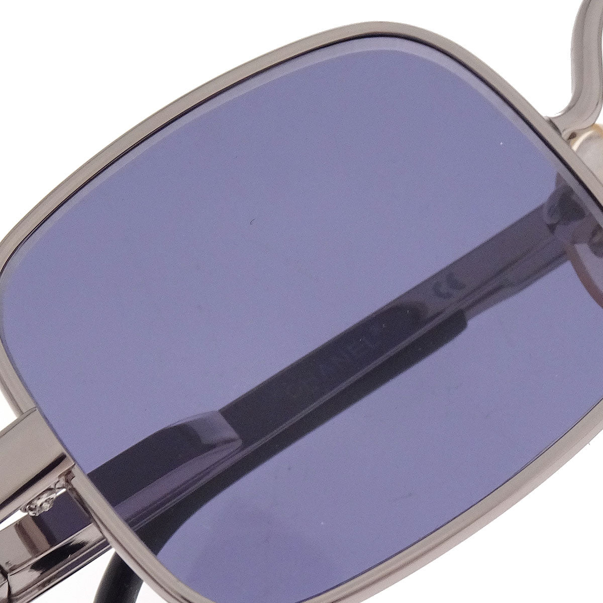 Chanel Sunglasses Eyewear Blue Black Small Good