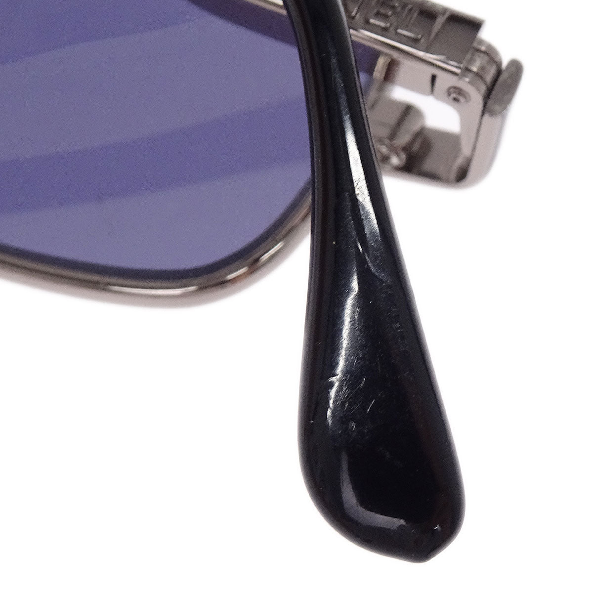 Chanel Sunglasses Eyewear Blue Black Small Good