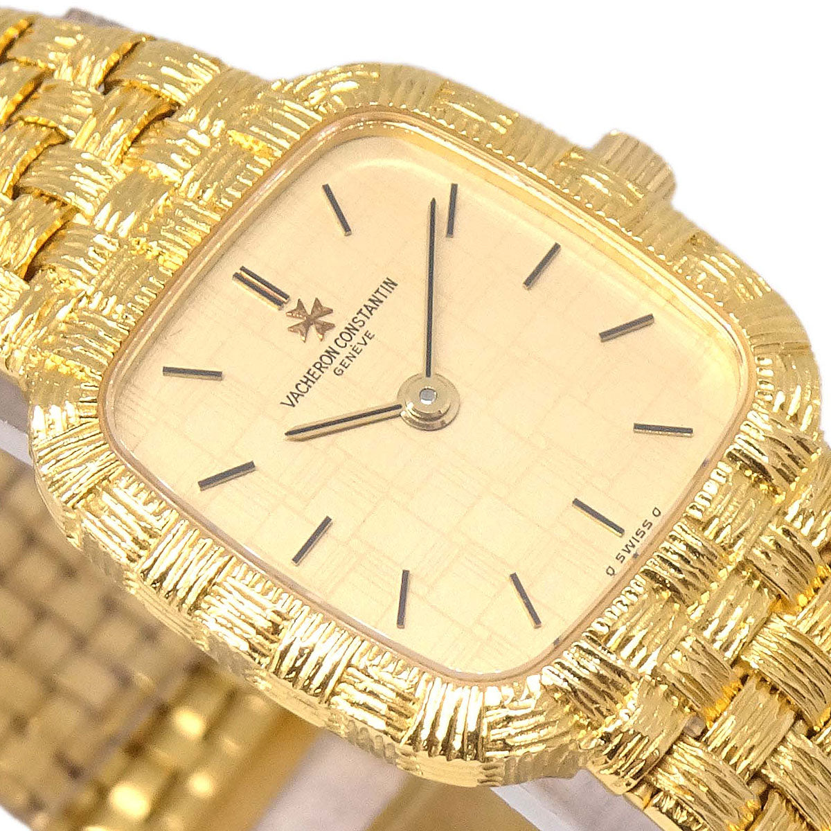 Vacheron Constantin Mesh Doll Watch 20mm Quartz Watch 18KYG