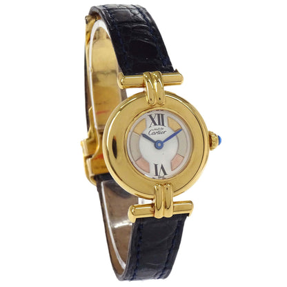Cartier * Must Colisee Trinity 24mm Ref.1902 Quartz Watch SV925