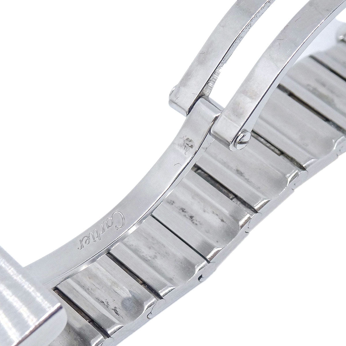Cartier Santos Octagon SM Ref.187903 Quartz Watch 18KYG SS