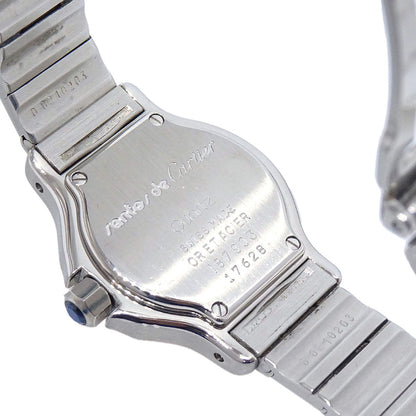 Cartier Santos Octagon SM Ref.187903 Quartz Watch 18KYG SS