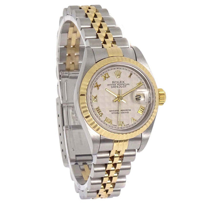 Rolex Oyster Perpetual Datejust 26mm Ref.79173 Watch SS 18KYG