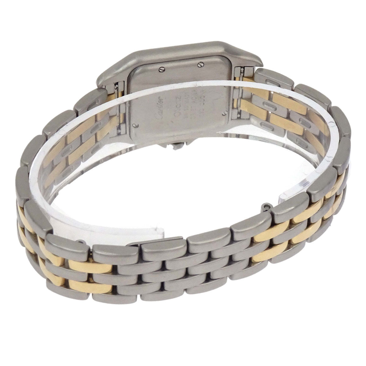 Cartier Panthere MM 27mm 2-Row Ref.110000R Quartz Watch 18KYG SS