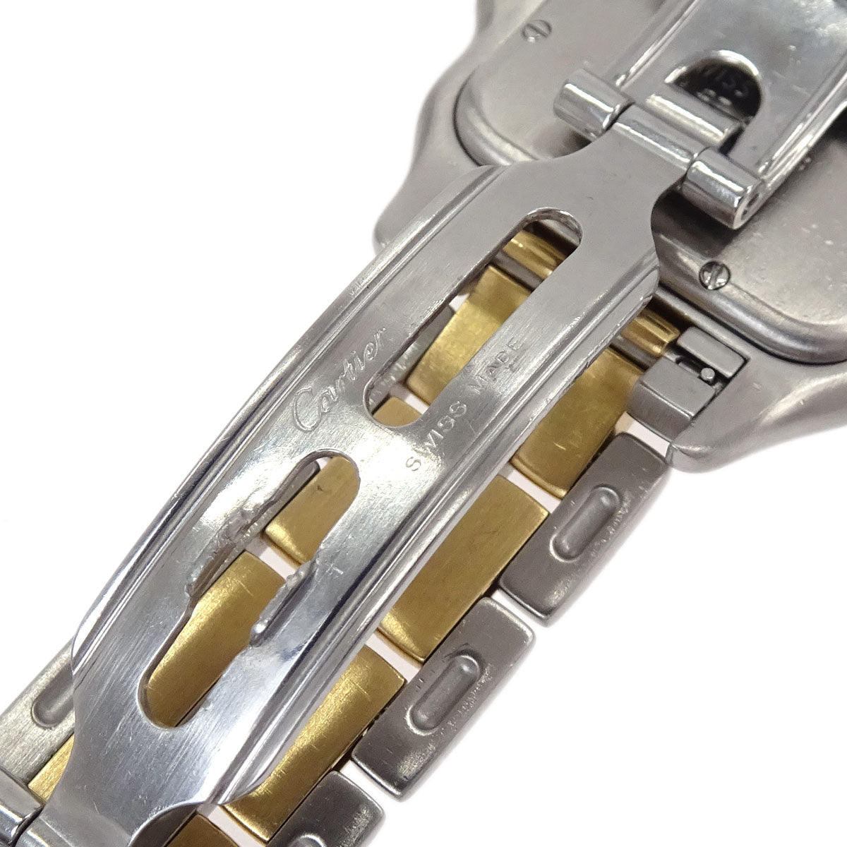 Cartier Panthere MM 27mm 2-Row Ref.110000R Quartz Watch 18KYG SS