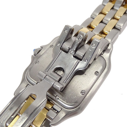 Cartier Panthere MM 27mm 2-Row Ref.110000R Quartz Watch 18KYG SS