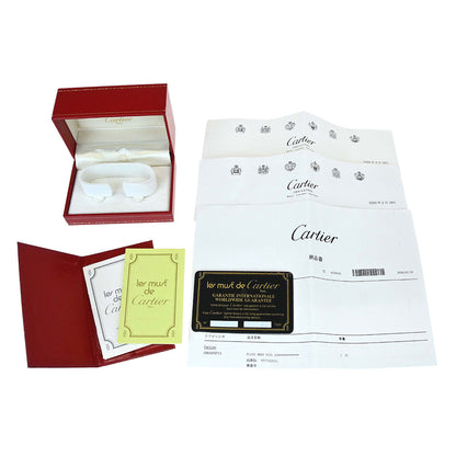 Cartier Must Tank LM Ref.81975713 Manual-winding Watch SV925 Bordeaux