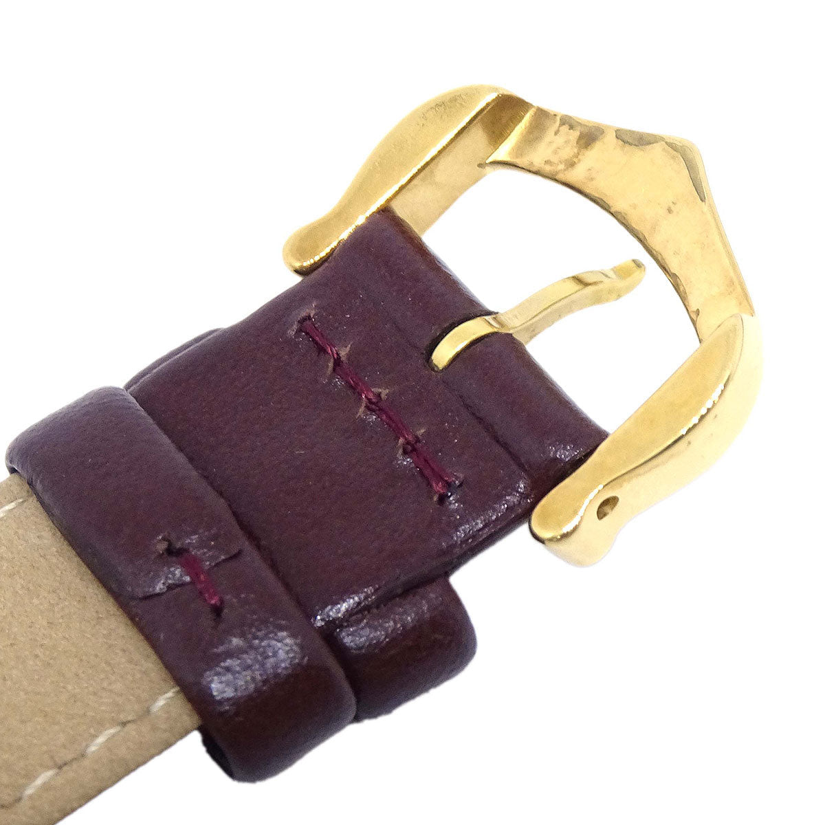 Cartier Must Tank LM Ref.81975713 Manual-winding Watch SV925 Bordeaux
