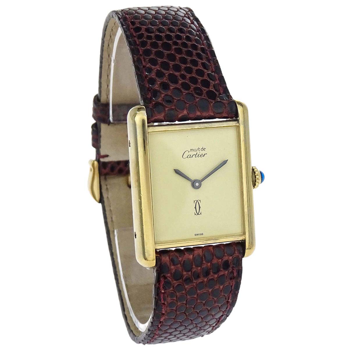 Cartier * Must Tank LM 23mm Ref.6012981 Manual-winding Watch