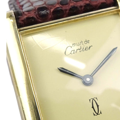 Cartier * Must Tank LM 23mm Ref.6012981 Manual-winding Watch