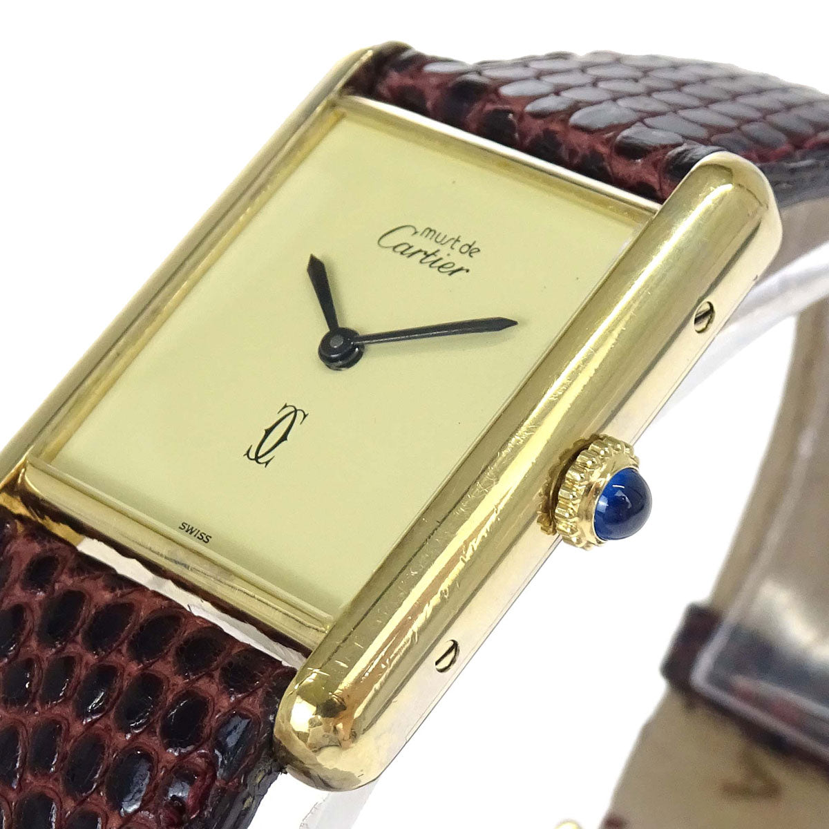 Cartier * Must Tank LM 23mm Ref.6012981 Manual-winding Watch