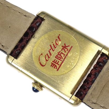 Cartier * Must Tank LM 23mm Ref.6012981 Manual-winding Watch