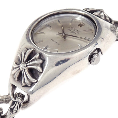 Chrome Hearts x Rolex Air-King 34mm Ref.5500 Self-winding Watch SV925