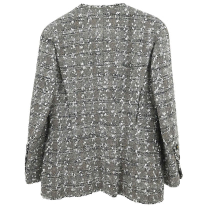 Chanel 1994AW Collarless Tweed Jacket #38