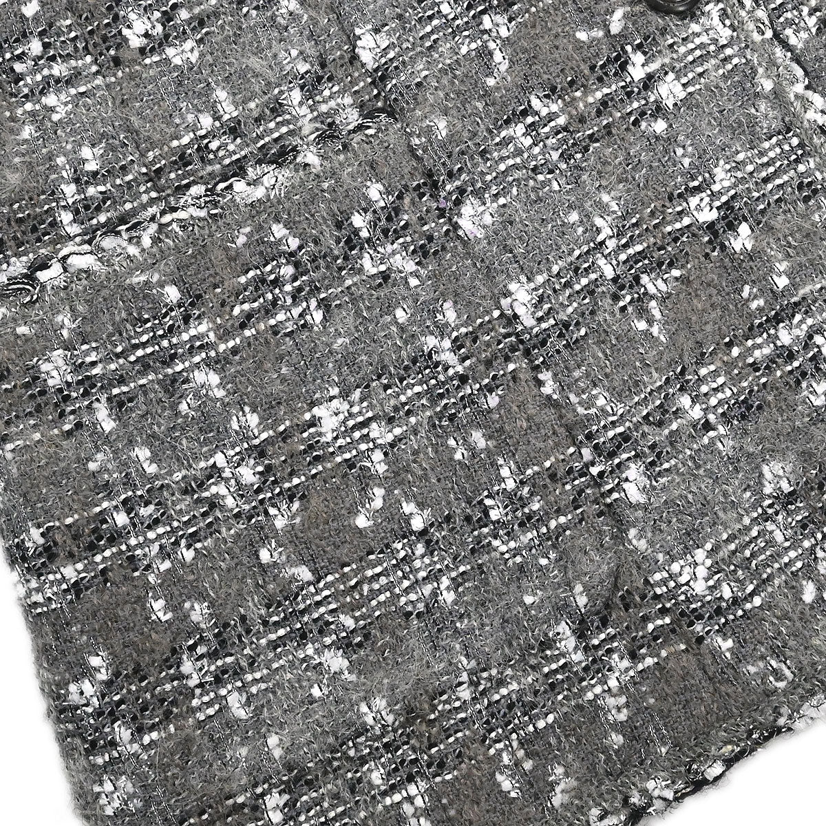 Chanel 1994AW Collarless Tweed Jacket #38