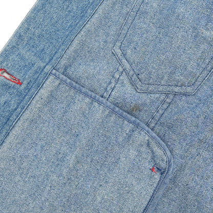 Chanel Single Breasted Denim Jacket Blue #40
