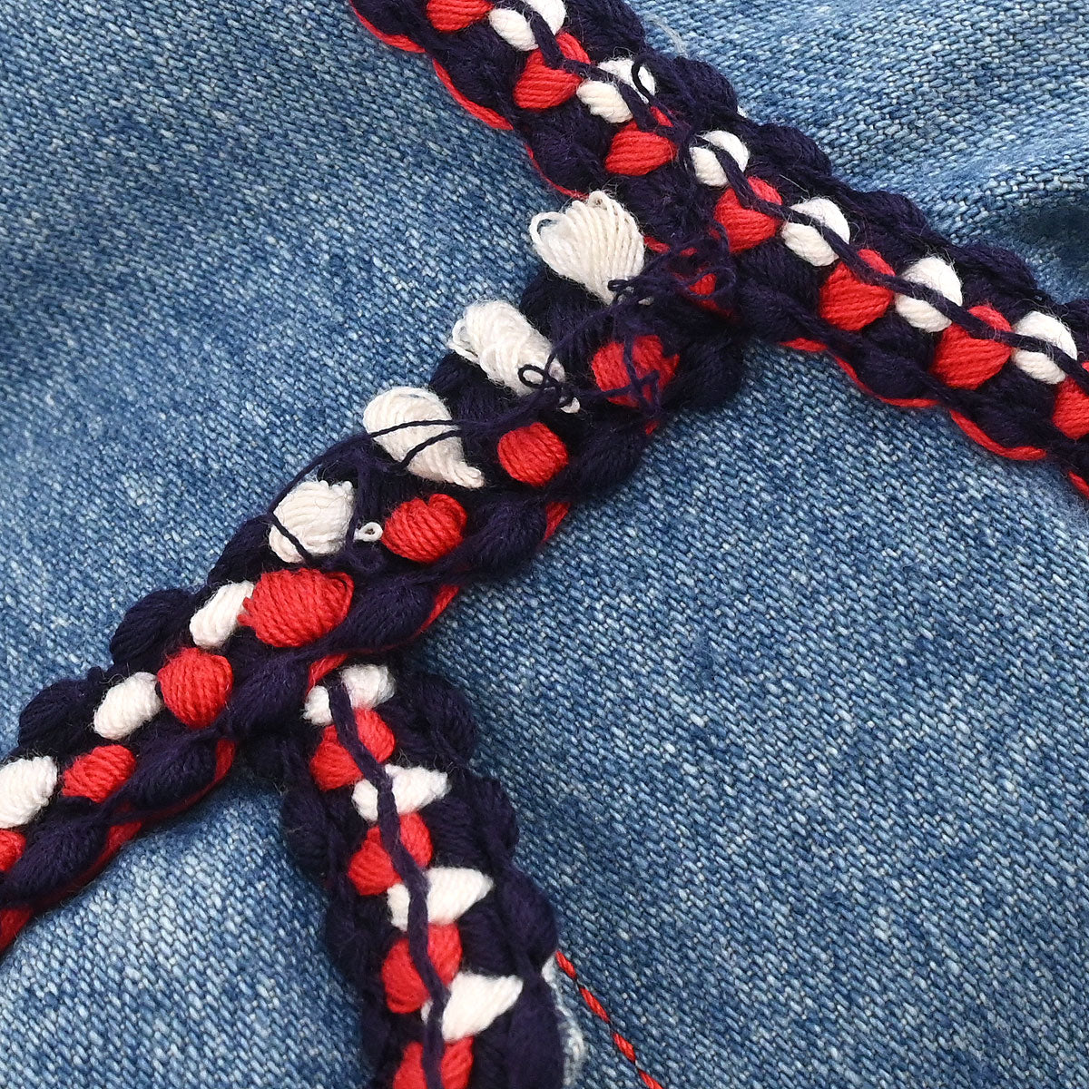 Chanel Single Breasted Denim Jacket Blue #40