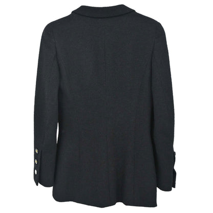 Chanel 1995 Single Breasted Jacket Black #38