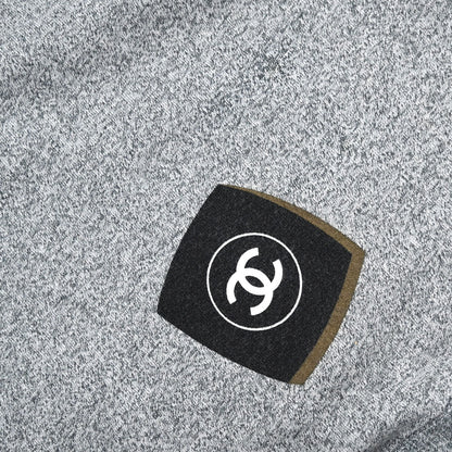 Chanel Pullover Sweater Top Gray #M