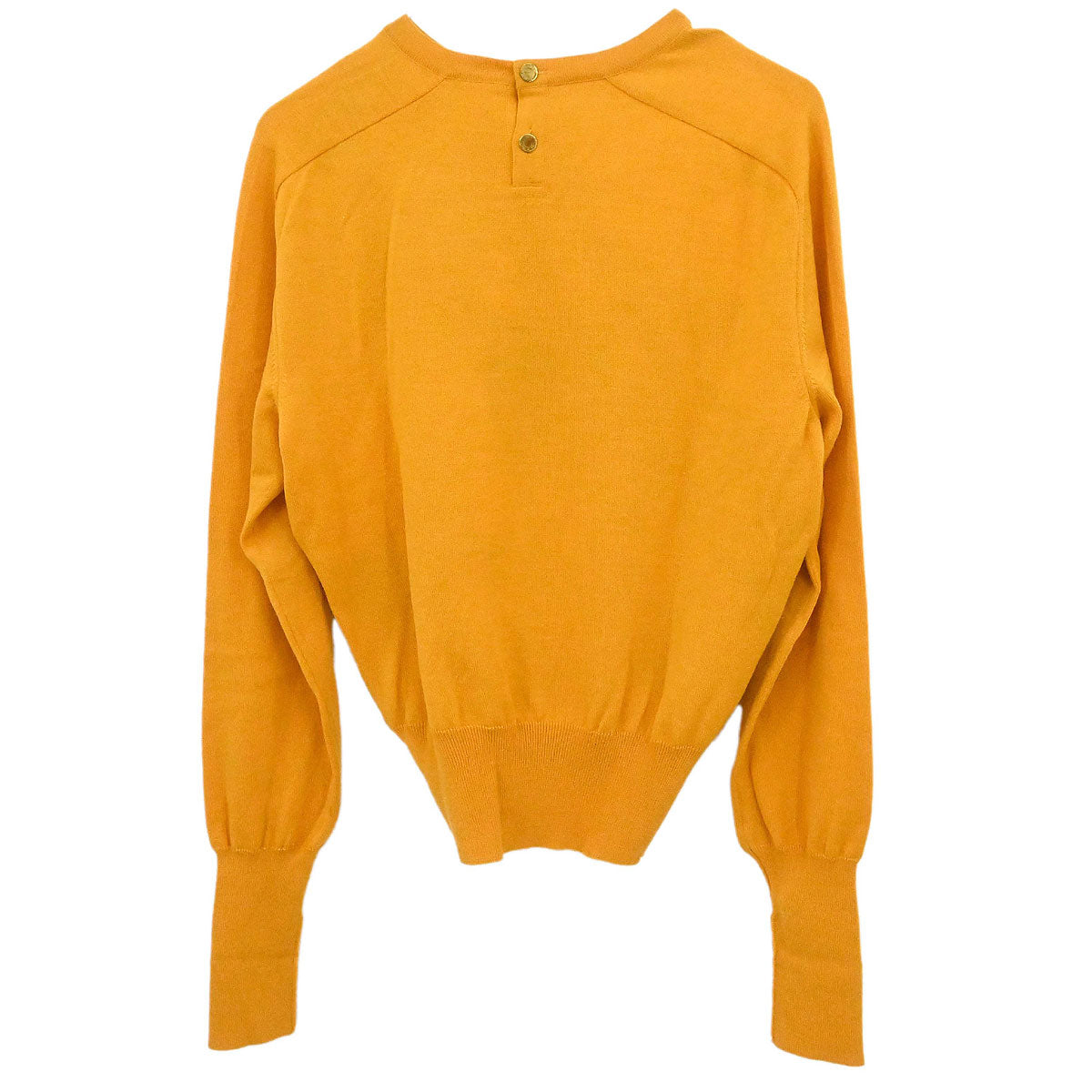 Hermes Long Sleeve Top Twillaine Yellow #40