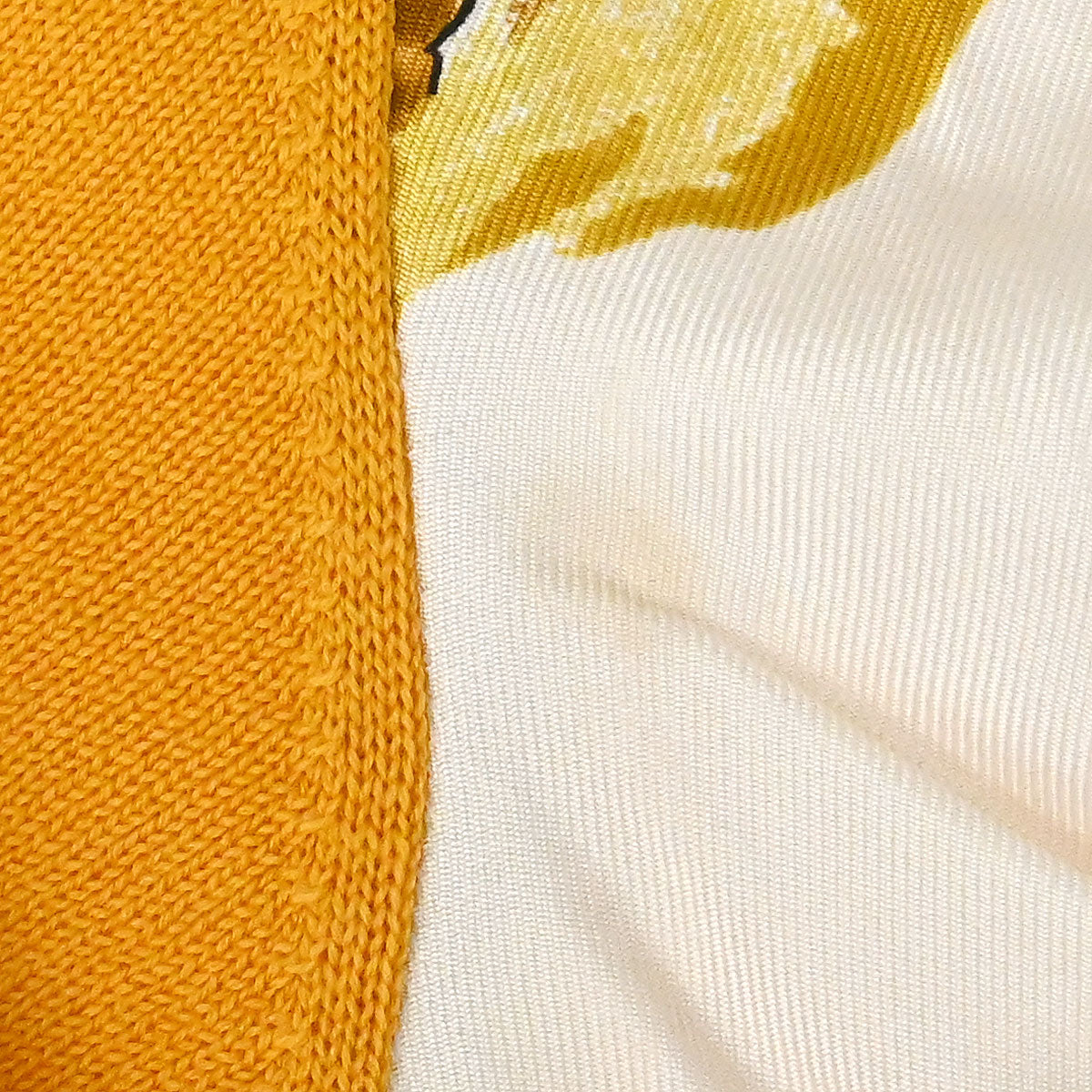 Hermes Long Sleeve Top Twillaine Yellow #40