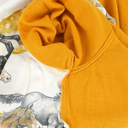 Hermes Long Sleeve Top Twillaine Yellow #40