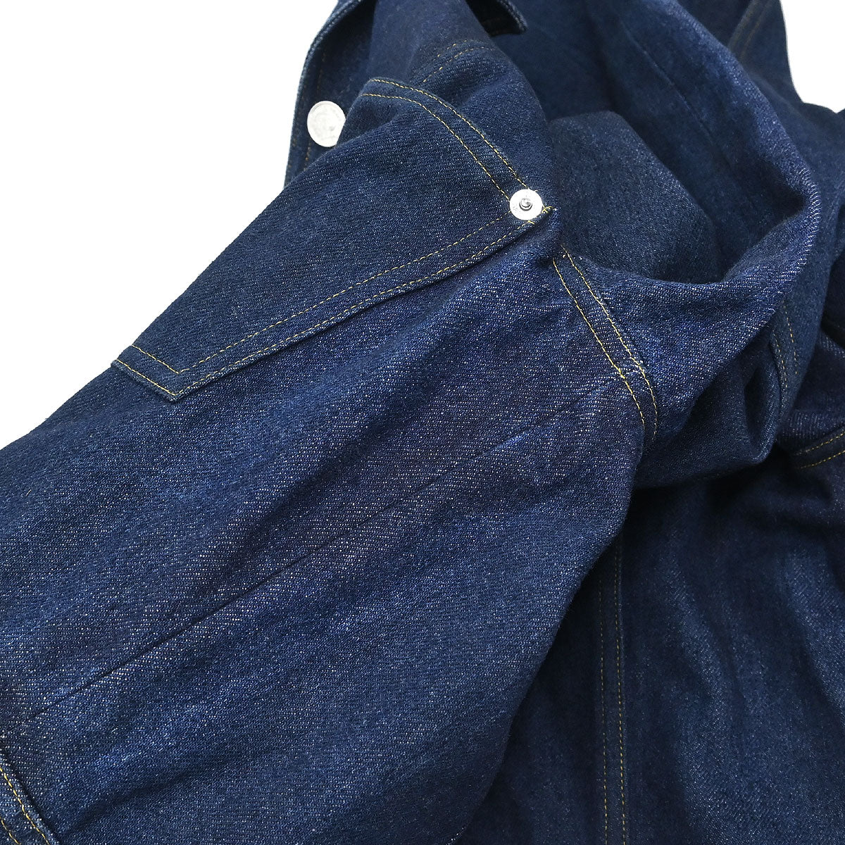 Chanel 1996 Single Breasted Denim Jacket Indigo #40