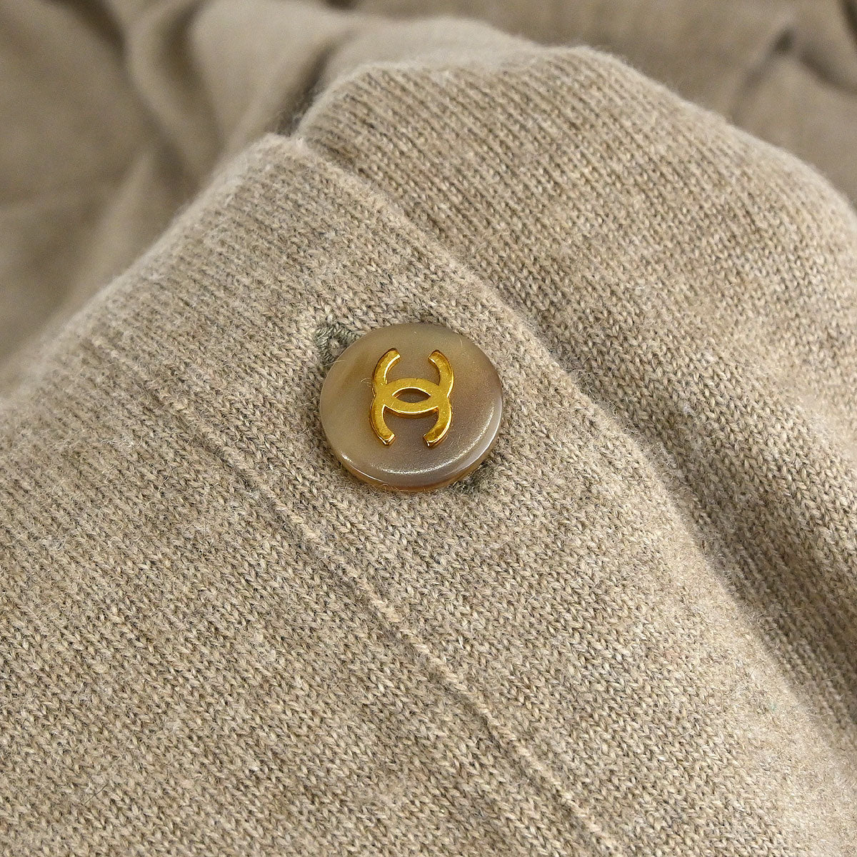 Chanel Cardigan Beige