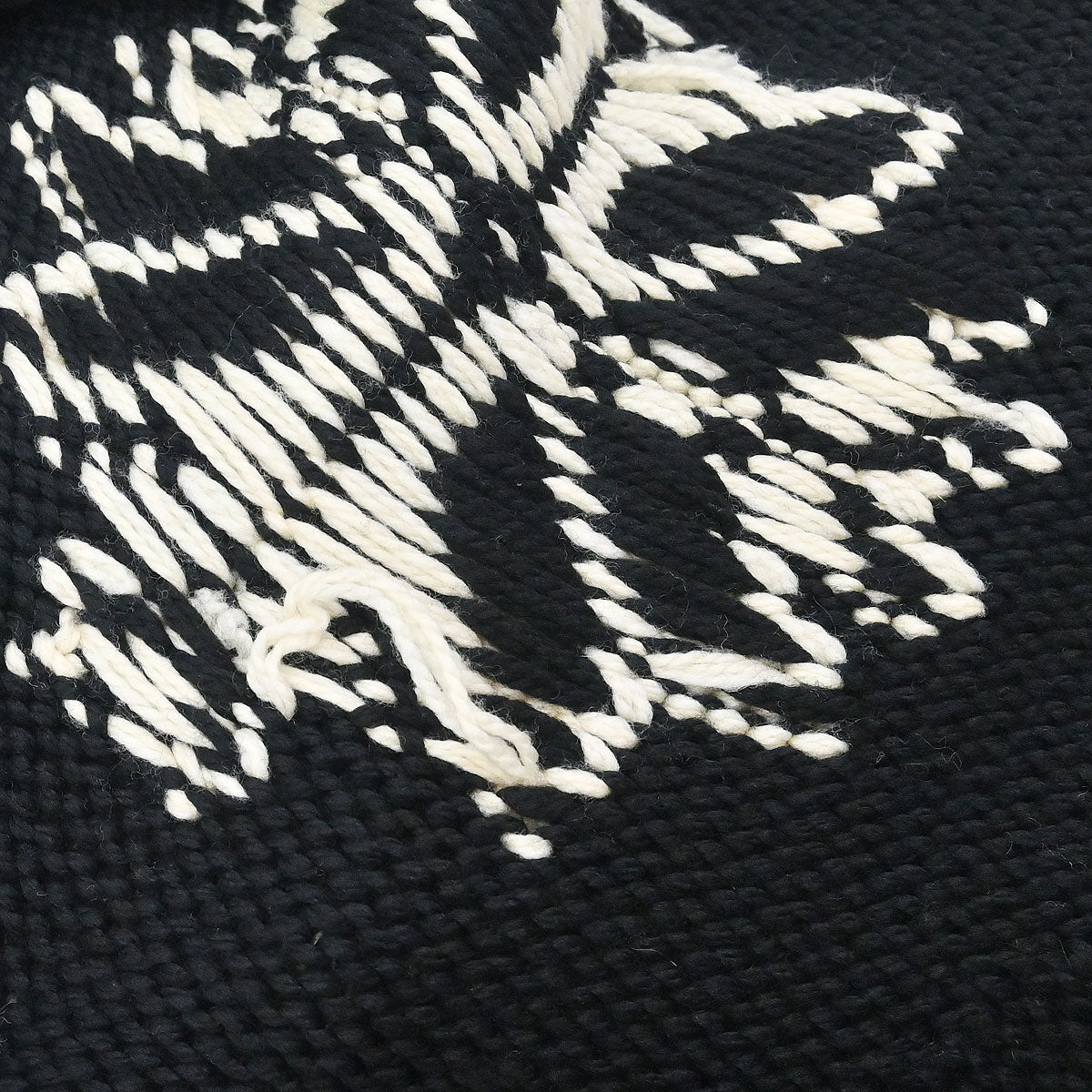 Chanel 2008 Sport Line Snowflake Sweater Knit Top Black #38