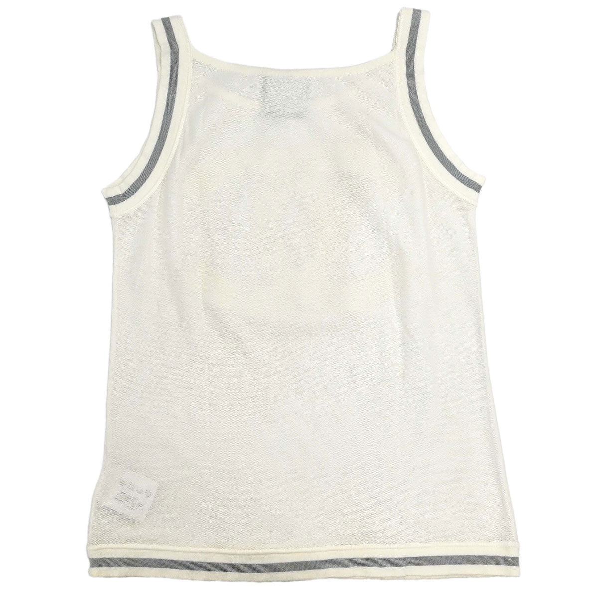 Chanel 2006 Sport Line Sleeveless Tank Top White #38