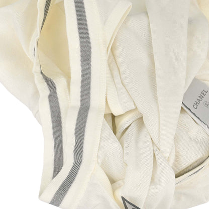 Chanel 2006 Sport Line Sleeveless Tank Top White #38