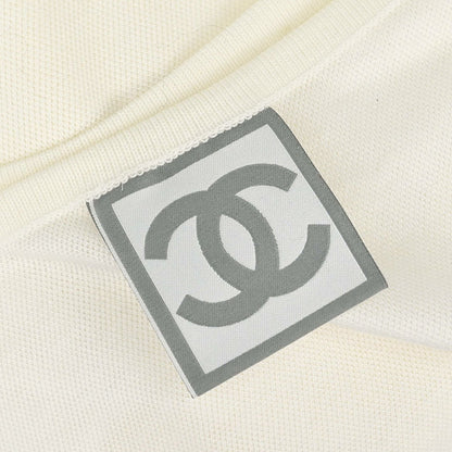 Chanel 2006 Sport Line Sleeveless Tank Top White #38