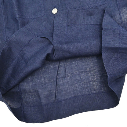 Chanel Blouse Shirt Navy