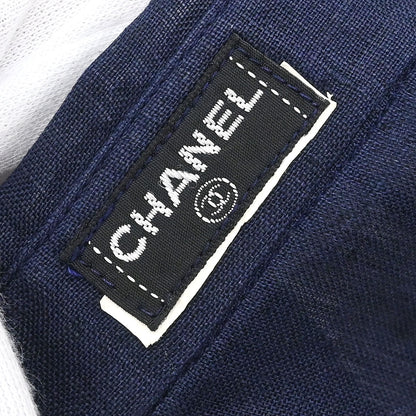 Chanel Blouse Shirt Navy