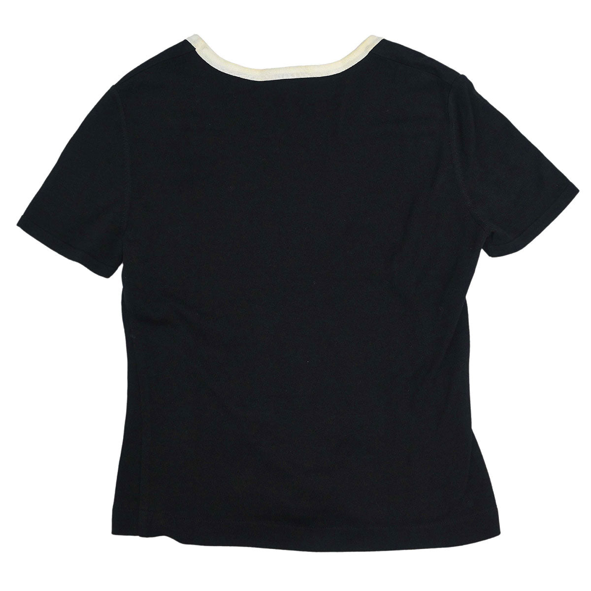 Chanel Short Sleeve Top Black #40