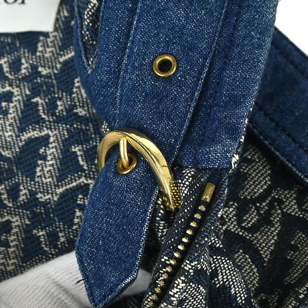 Christian Dior 2000 Zip Up Hooded Trotter Jacket Vest Navy #38