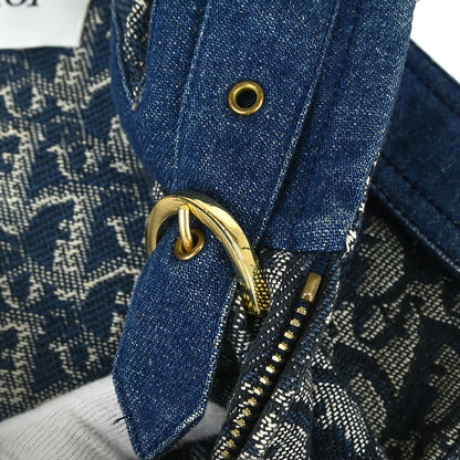 Christian Dior 2000 Zip Up Hooded Trotter Jacket Vest Navy #38