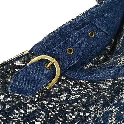 Christian Dior 2000 Zip Up Hooded Trotter Jacket Vest Navy #38