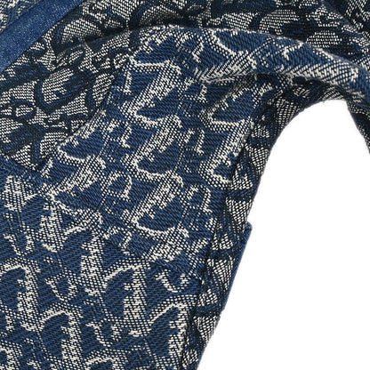 Christian Dior 2000 Zip Up Hooded Trotter Jacket Vest Navy #38