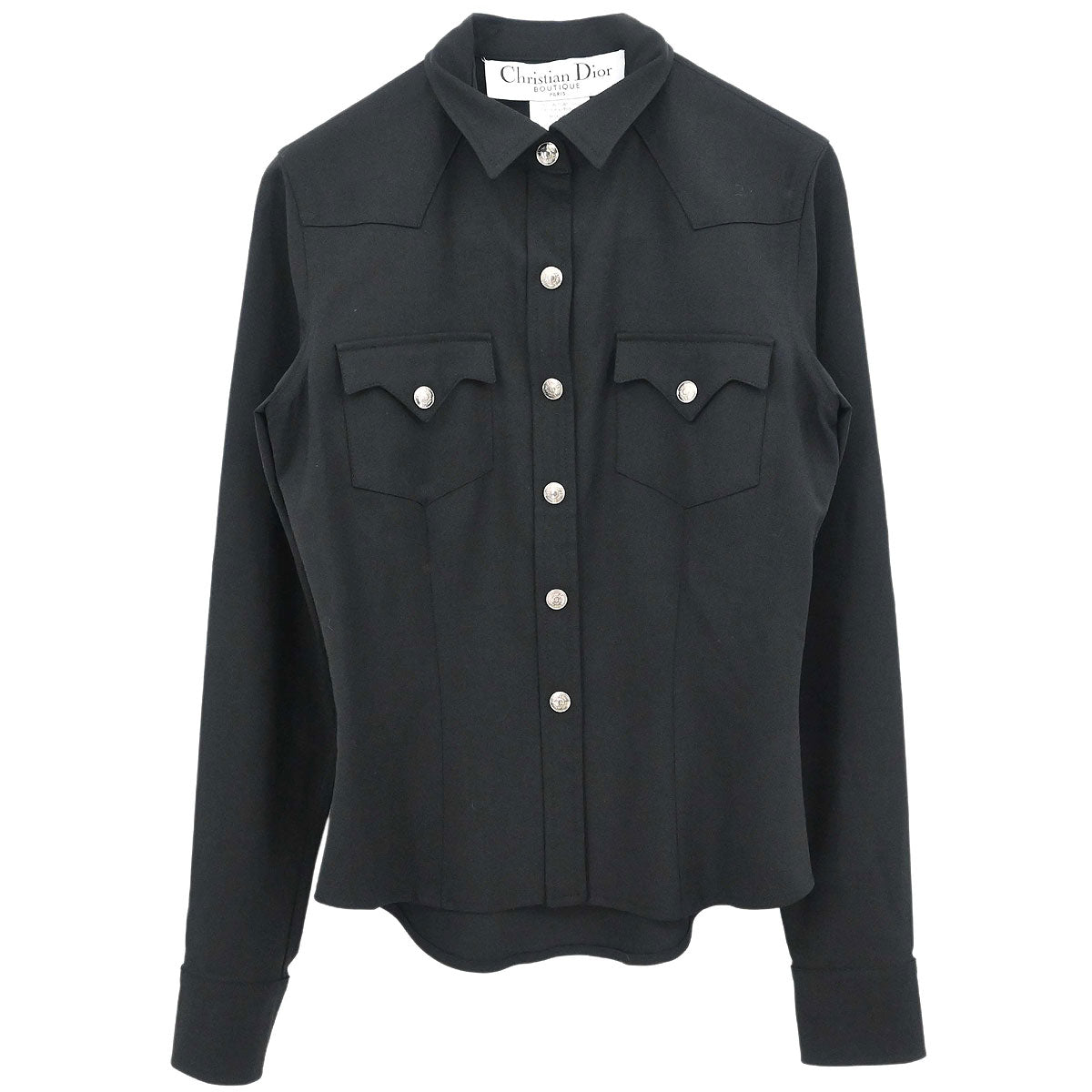 Christian Dior 2003 Shirt Blouse Black #36