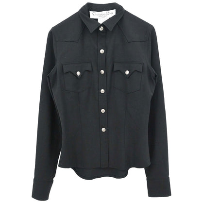 Christian Dior 2003 Shirt Blouse Black #36