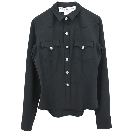 Christian Dior 2003 Shirt Blouse Black #36