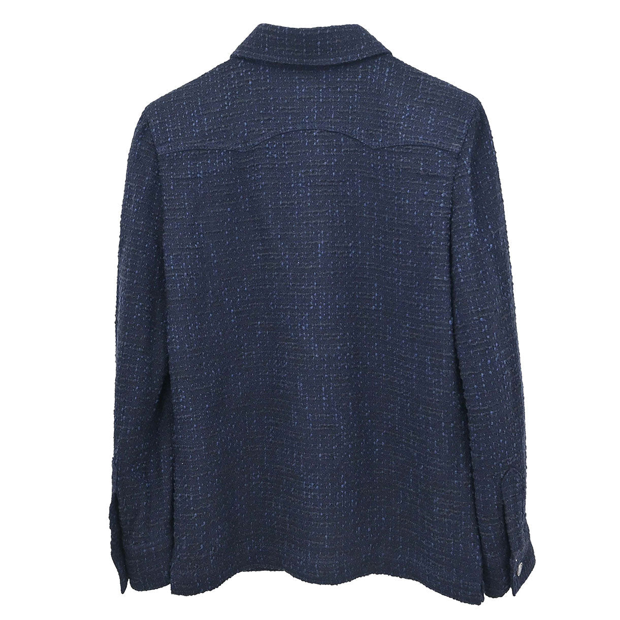 Chanel 2001 Tweed Jacket Navy #36