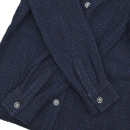 Chanel 2001 Tweed Jacket Navy #36