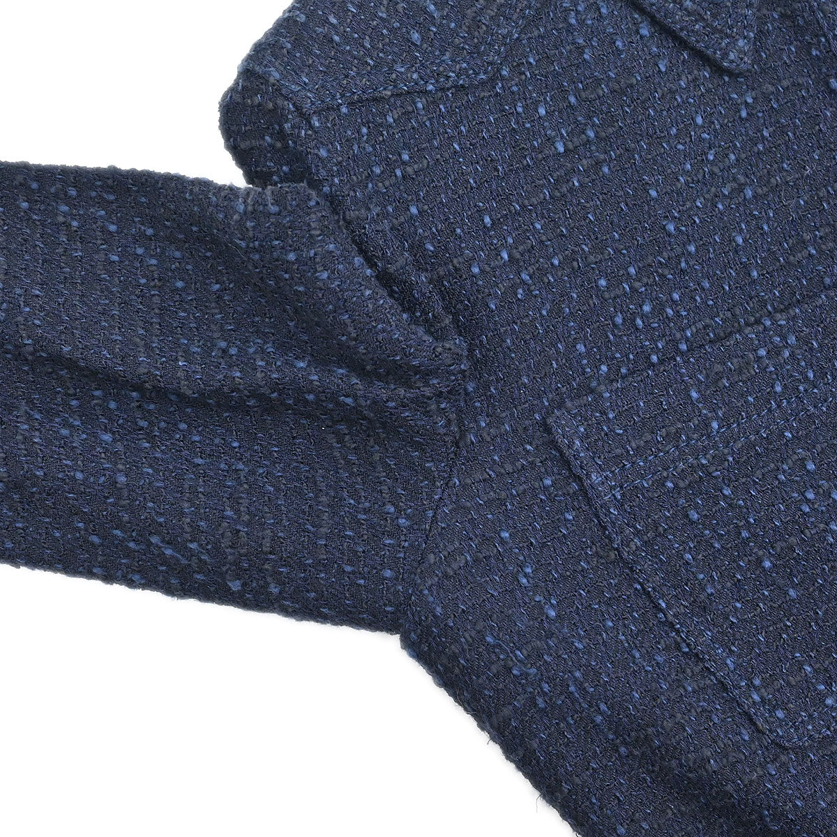 Chanel 2001 Tweed Jacket Navy #36
