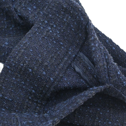 Chanel 2001 Tweed Jacket Navy #36