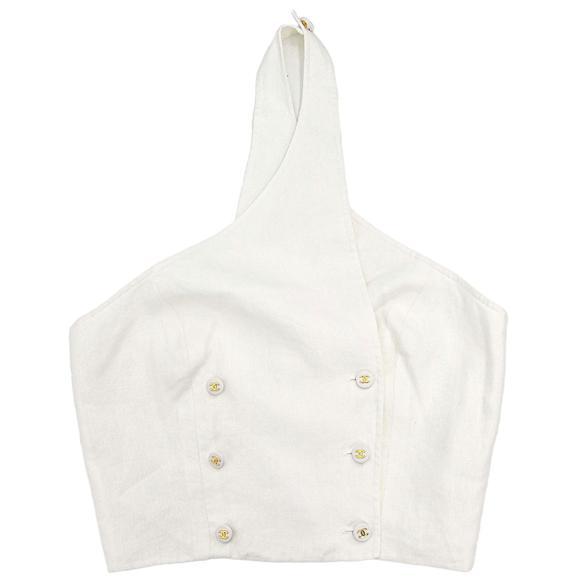 Chanel 1997 Halter Top White #36